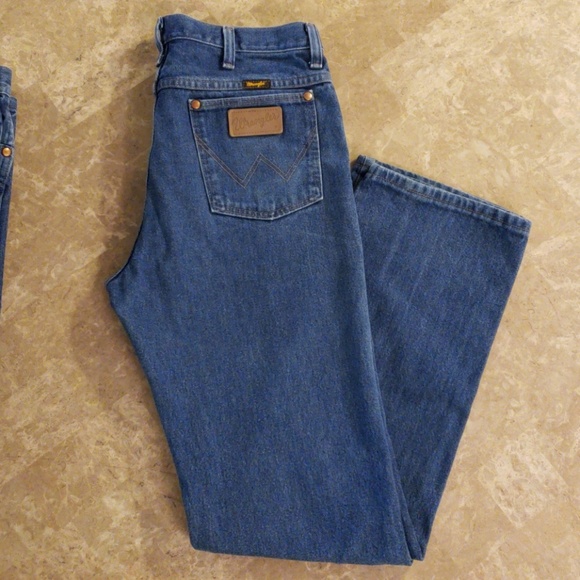 Mens Wrangler 32x32 cowboy slimcut jeans. - Picture 3 of 4